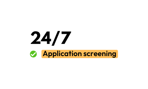 247 job application screening software