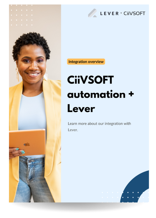 CiiVSOFT job application screening for Lever